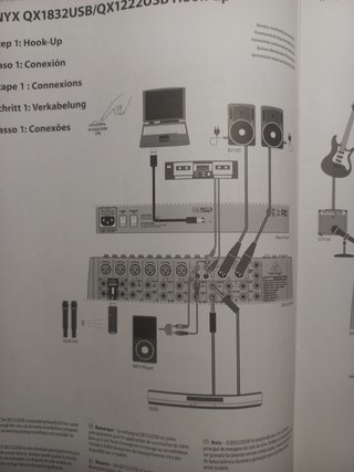 Mesa sonido, Behringer.