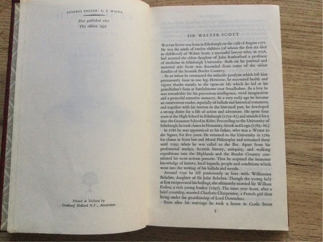 libro en inglés Kenilworth