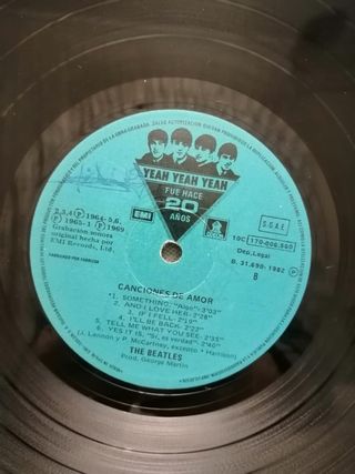 2 LPs 1982 🇪🇸 Beatles CANCIONES DE AMOR / LOVE