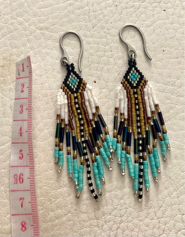 pendientes peyote miyuki