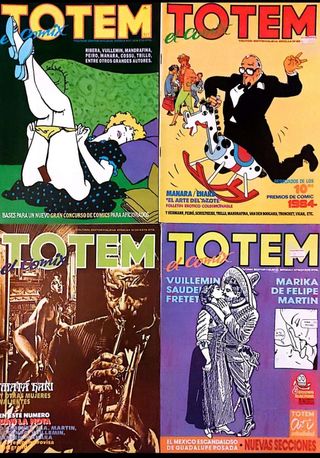 Comics serie Totem el Comix