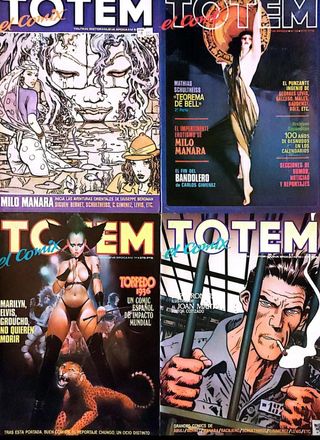 Comics serie Totem el Comix