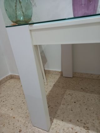 Mesa de comedor extensible