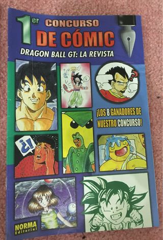 Revistas Dragon ball GT
