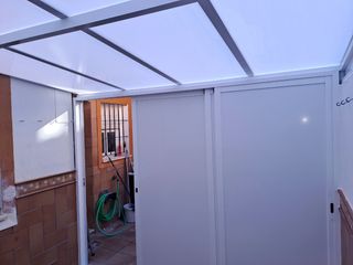 Aluminio cristal pvc panel sanwich