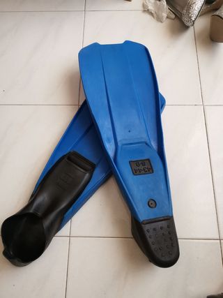 Pinne e maschera sub, uomo