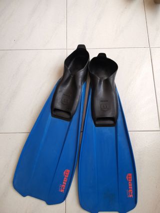 Pinne e maschera sub, uomo