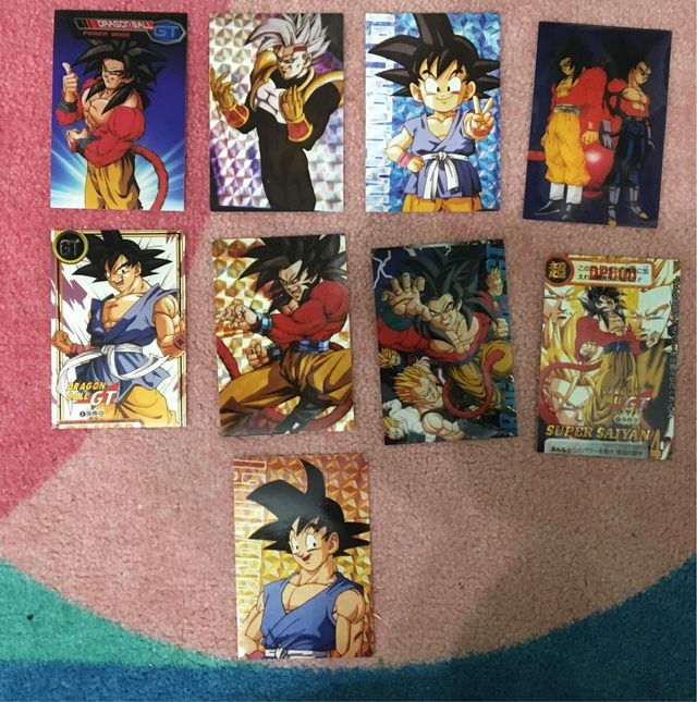 Lote dragon ball GT