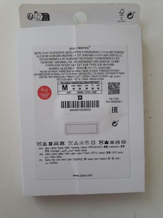 Pendientes Lila Zara brillantes nuevos