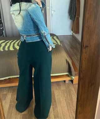 Highly Preppy cazadora vaquera cremalleras tXs