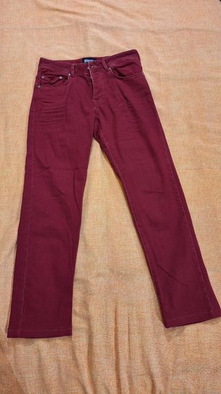 Jeans borgogna