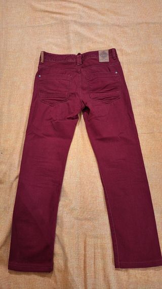 Jeans borgogna