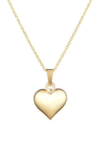 COLGANTE CORAZÓN ORO AMARILLO