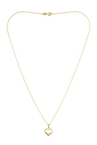 COLGANTE CORAZÓN ORO AMARILLO