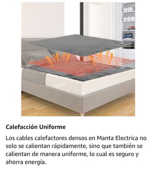 🔝A ESTRENAR ⭐ MANTA ELÉCTRICA ALTO RENDIMIENTO