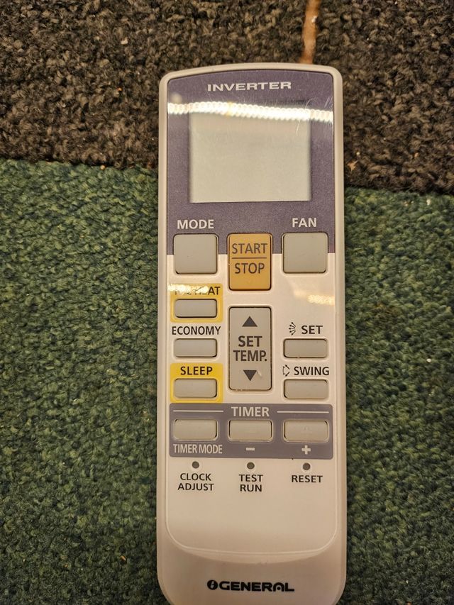 Mando aire acondicionado