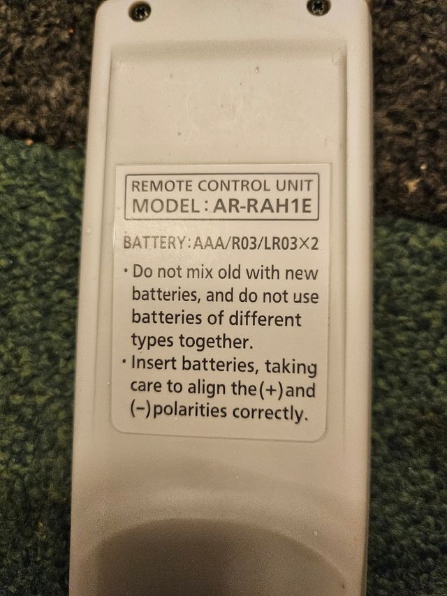 Mando aire acondicionado