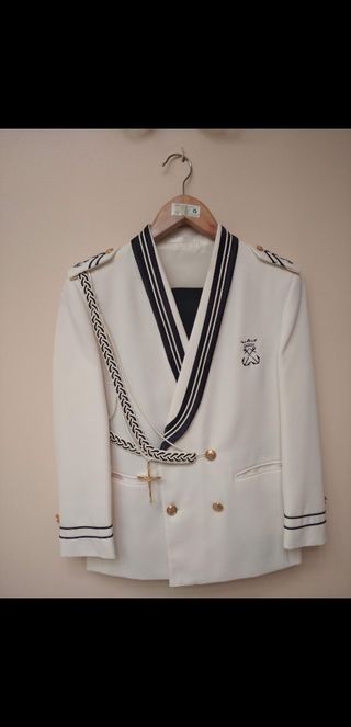 Traje de comunion de admirante