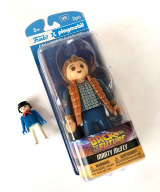 Funko Playmobil de Marty McFly (Regreso al futuro)