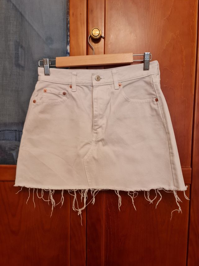 Minifalda vaquera Mango