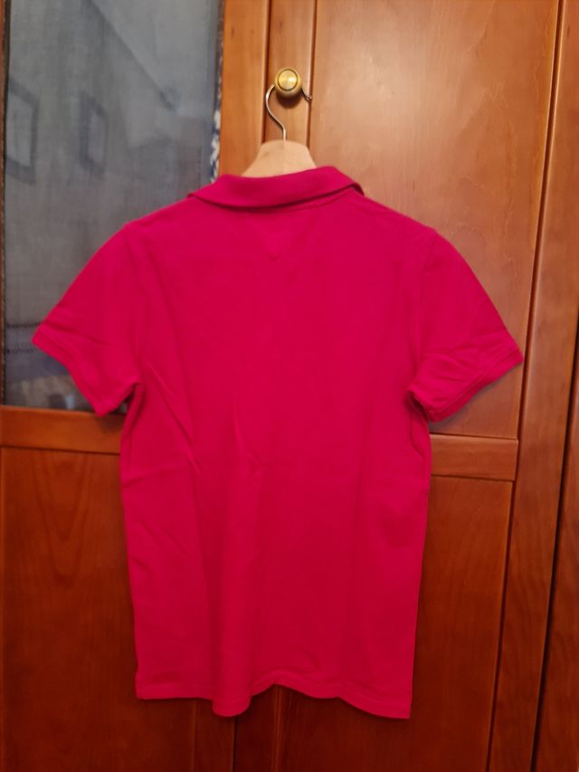 Polo Tommy Hilfiger fusia