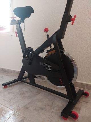 Bicicleta Indoor Domyos Biking 100 — como nueva