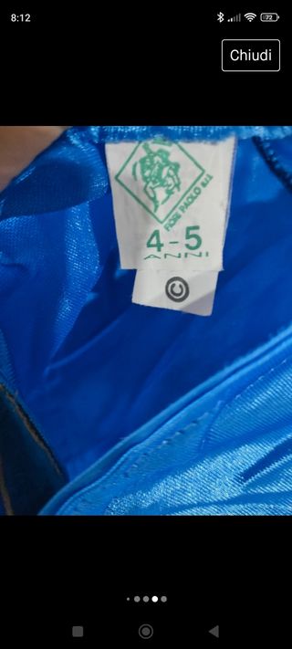 Vestito di carnevale Biancaneve 