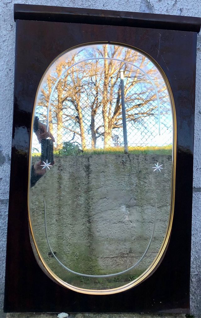 espejo con detalle vintaje