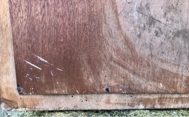 espejo con detalle vintaje