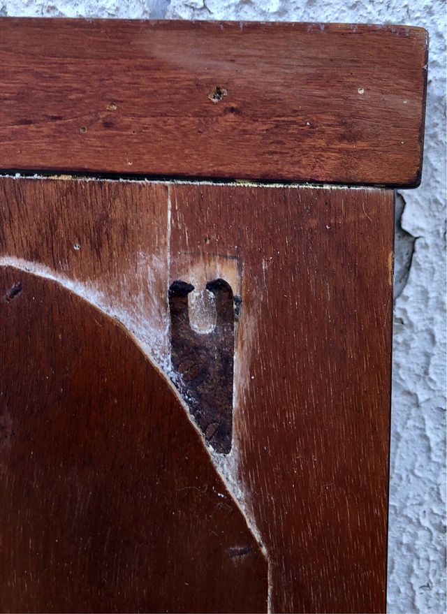 espejo con detalle vintaje