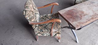 Sillones y mesa vintage