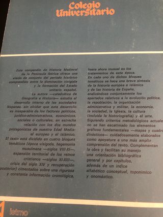 Compendio de Historia medieval. Isabel Rivero