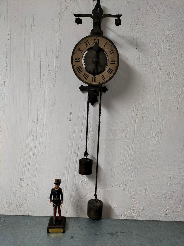 Reloj pared Buco Bauman suizo 