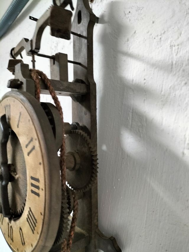 Reloj pared Buco Bauman suizo 