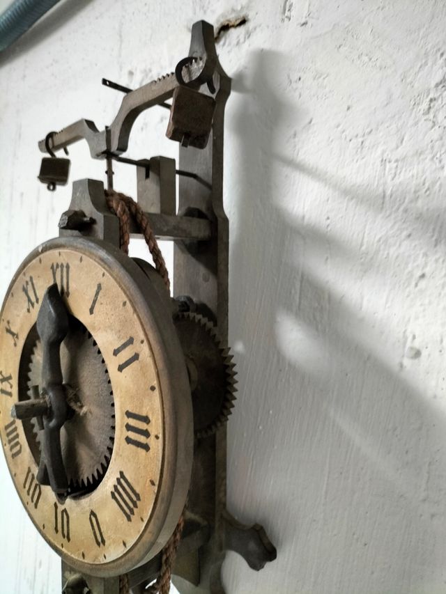 Reloj pared Buco Bauman suizo 