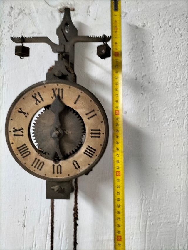 Reloj pared Buco Bauman suizo 