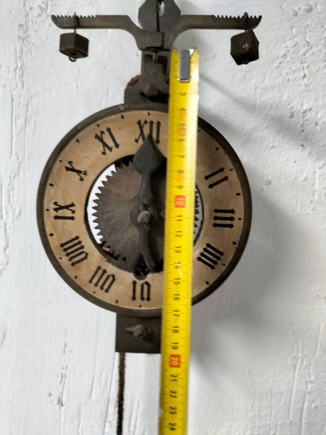 Reloj pared Buco Bauman suizo 