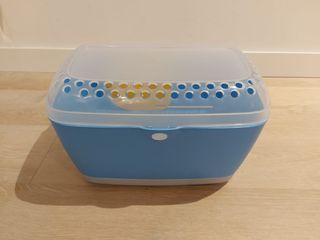 Transportín para mascota pequeña (cobaya)