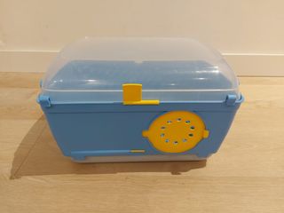 Transportín para mascota pequeña (cobaya)