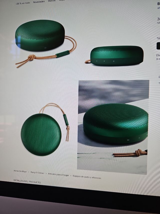 NEW 2ª GENERACION Altavoz Bluetooth BEOSOUND A1 -