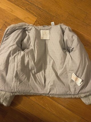 Pelliccia ecologica taglia 5 anni