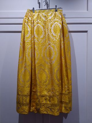 Traje fallera-huertana Damasco antiguo