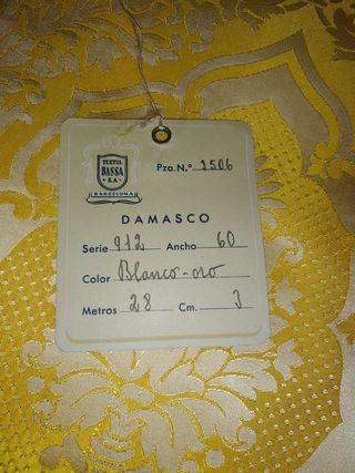 Traje fallera-huertana Damasco antiguo