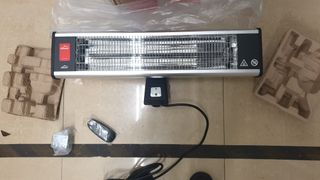 2 Calentadores eléctricos terraza