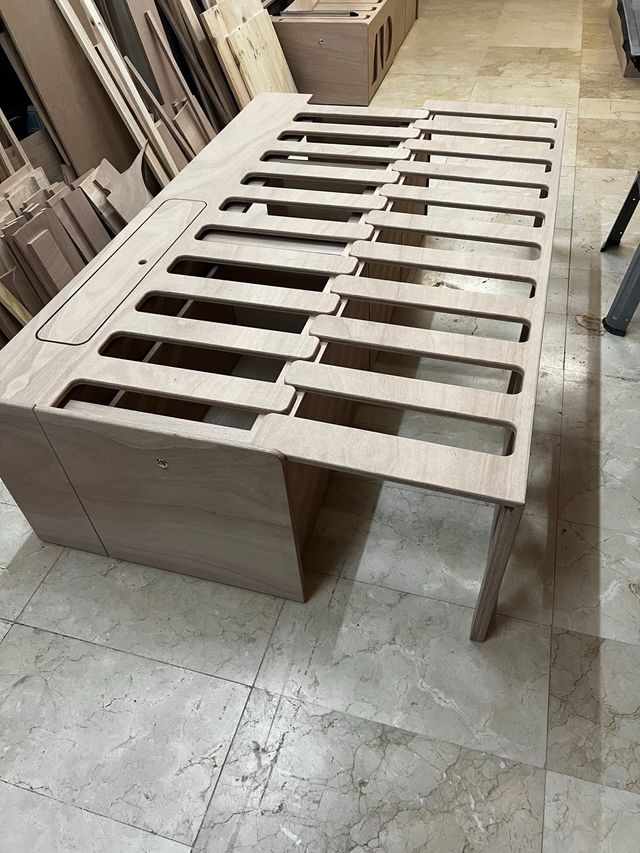 Mueble Camper “Cama Rastrillo”