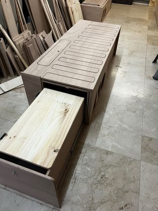 Mueble Camper “Cama Rastrillo”