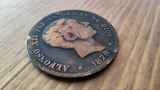 Moneda 10 Céntimos de 1878 - Alfonso XII
