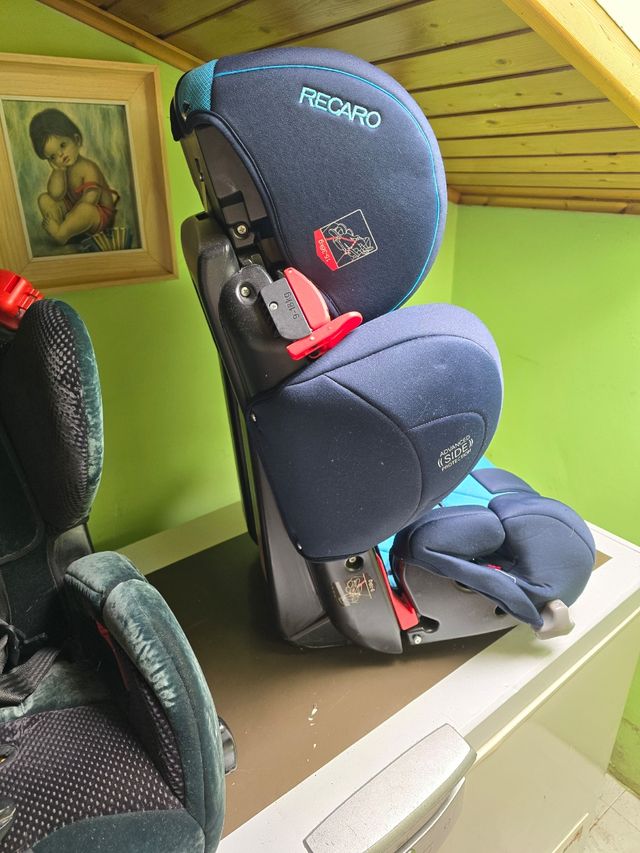 Silla coche recaro young sport grupo 1,2,3 azul