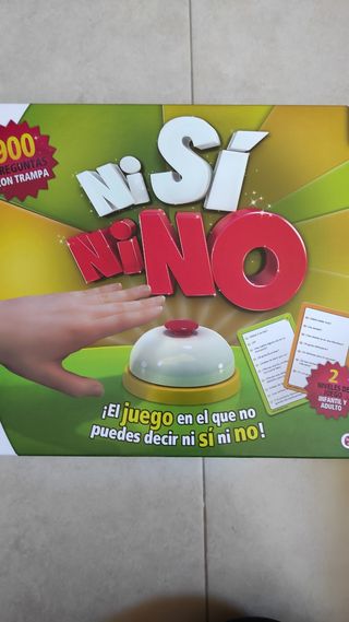 Juego de mesa Ni si ni no