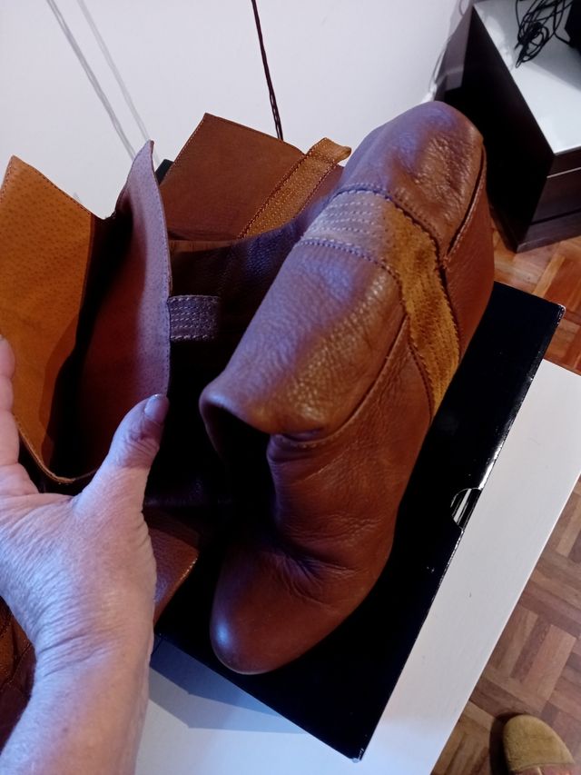 Botas piel